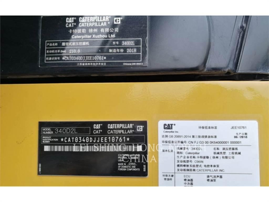 CAT 340D2L Гусеничні екскаватори