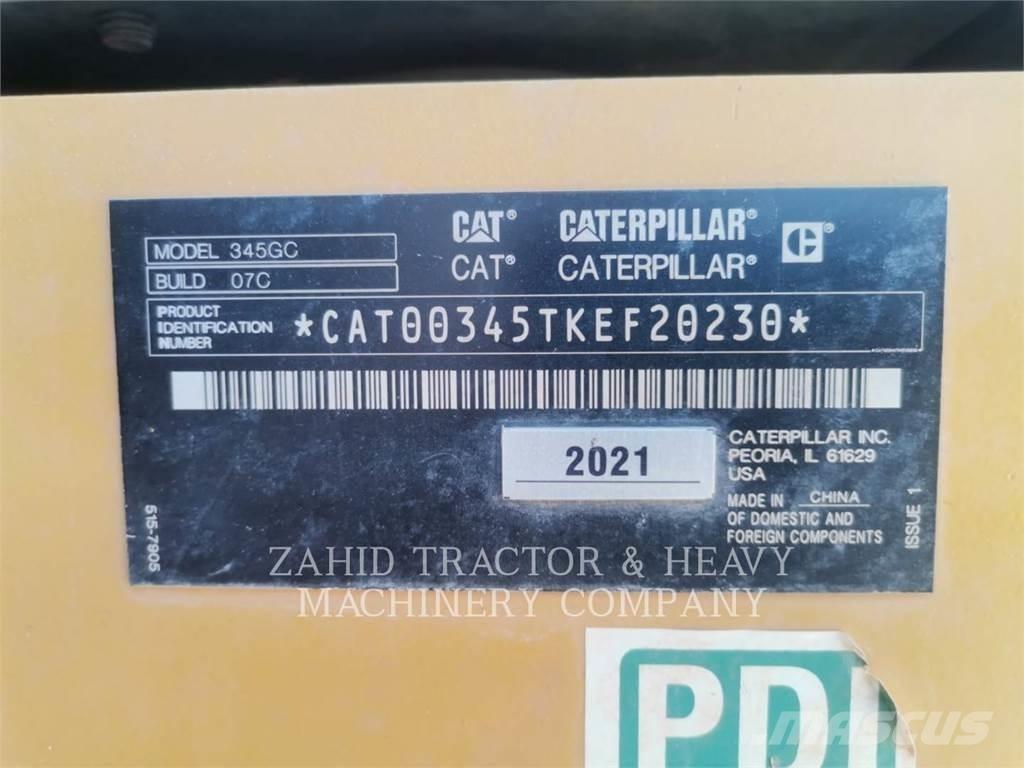 CAT 345-07GC Гусеничні екскаватори