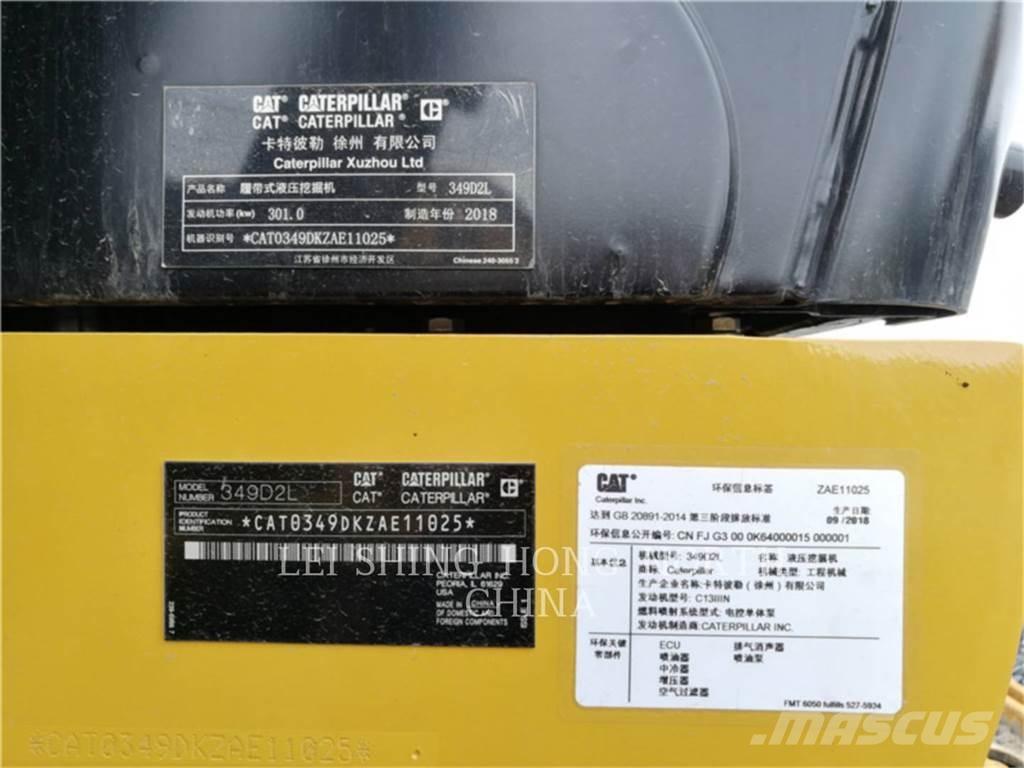 CAT 349 D2 L Гусеничні екскаватори