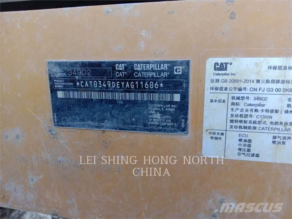 CAT 349D2 Гусеничні екскаватори