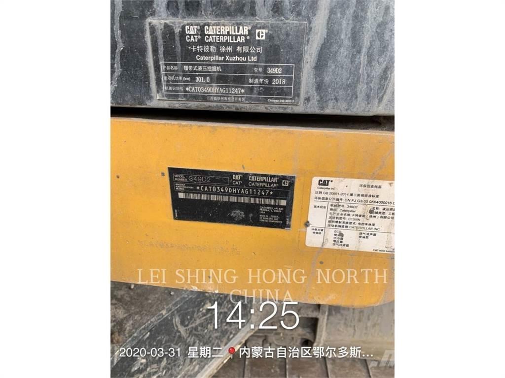 CAT 349D2 Гусеничні екскаватори