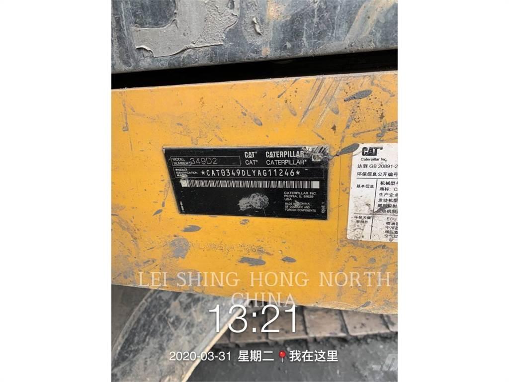 CAT 349D2 Гусеничні екскаватори