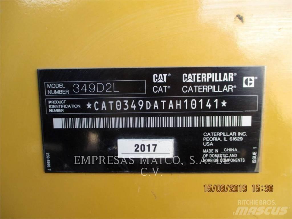 CAT 349D2L Гусеничні екскаватори