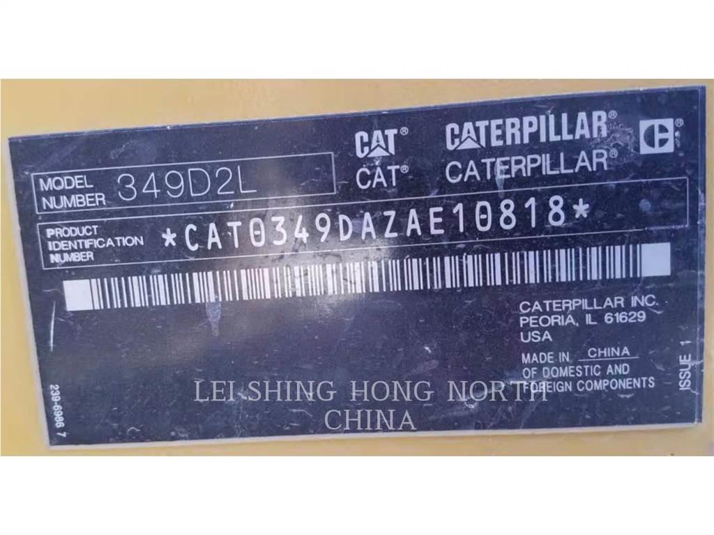 CAT 349D2L Гусеничні екскаватори