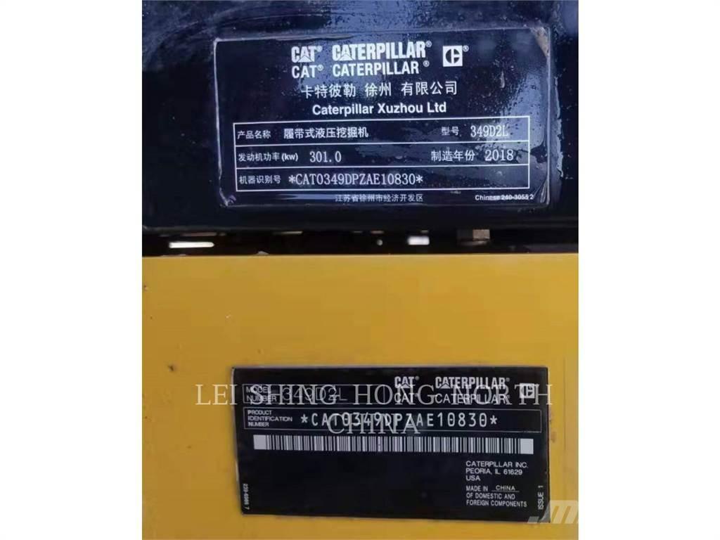 CAT 349D2L Гусеничні екскаватори