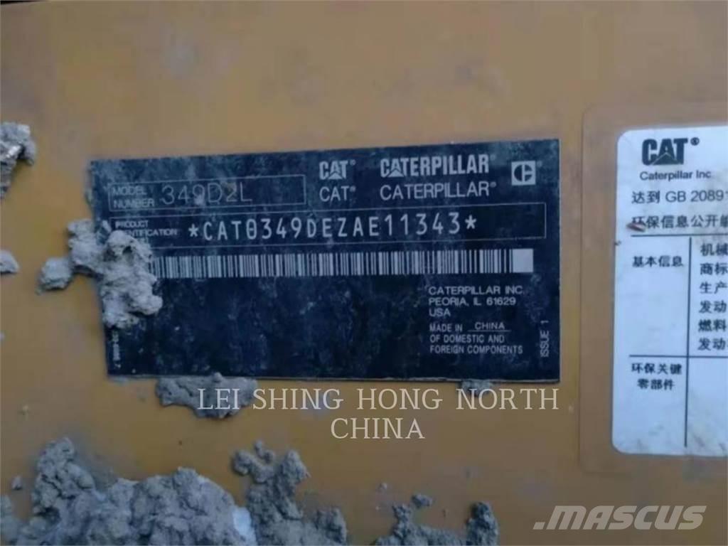 CAT 349D2L Гусеничні екскаватори