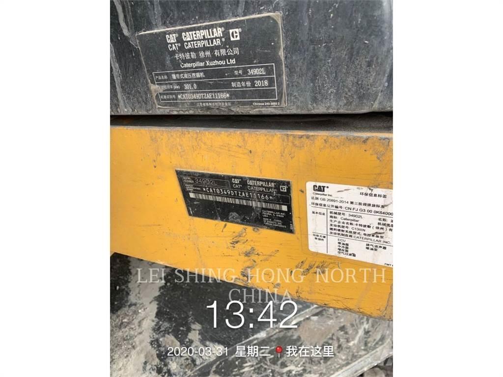 CAT 349D2L Гусеничні екскаватори