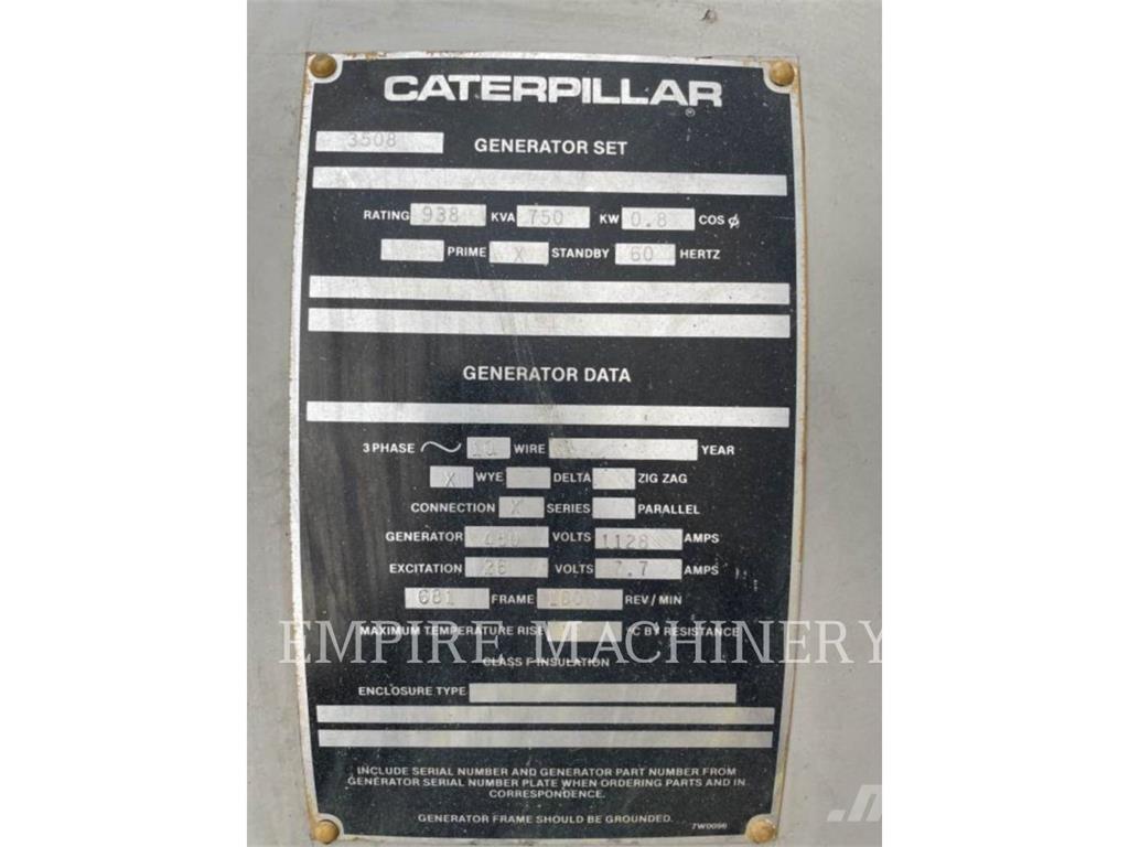 CAT 3508 Дизельні генератори