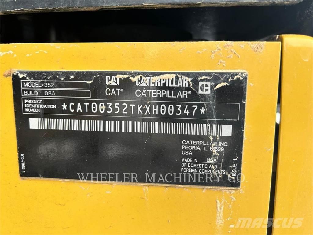 CAT 352 Гусеничні екскаватори