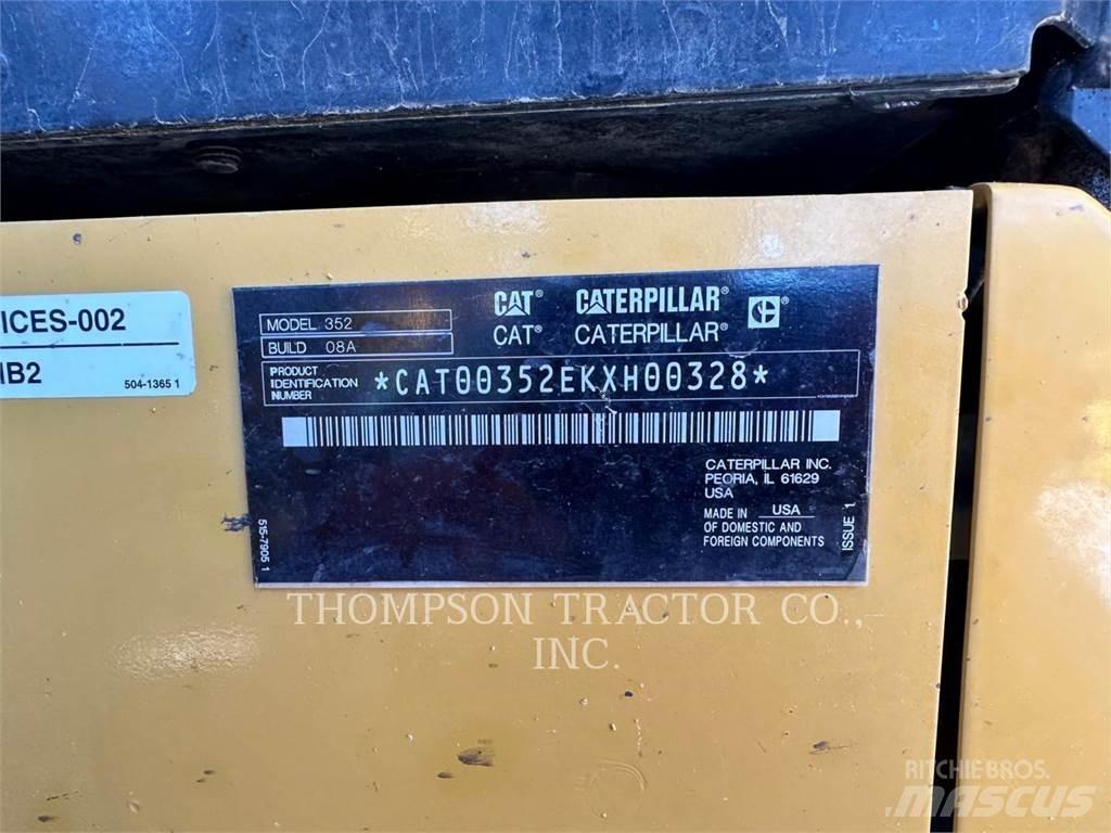 CAT 352 Гусеничні екскаватори