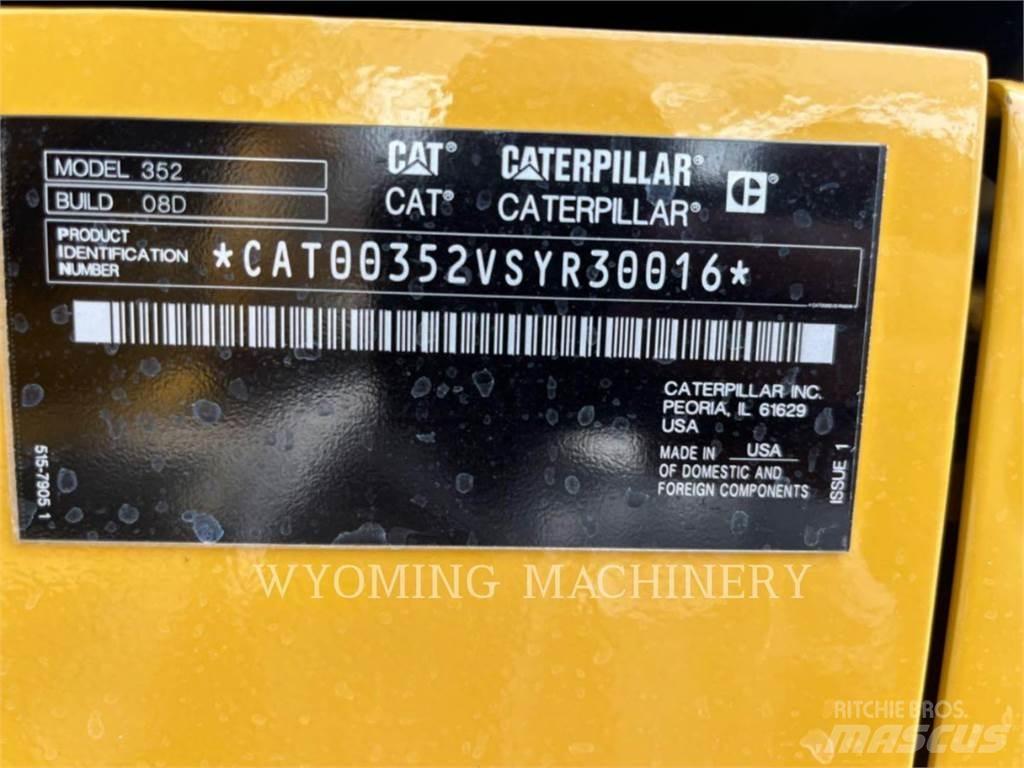 CAT 352 Гусеничні екскаватори