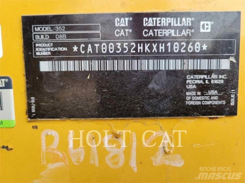 CAT 352 12 TC Гусеничні екскаватори