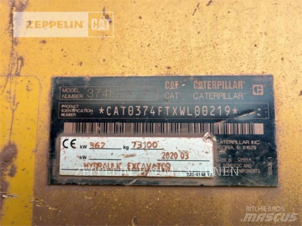 CAT 374FL Гусеничні екскаватори