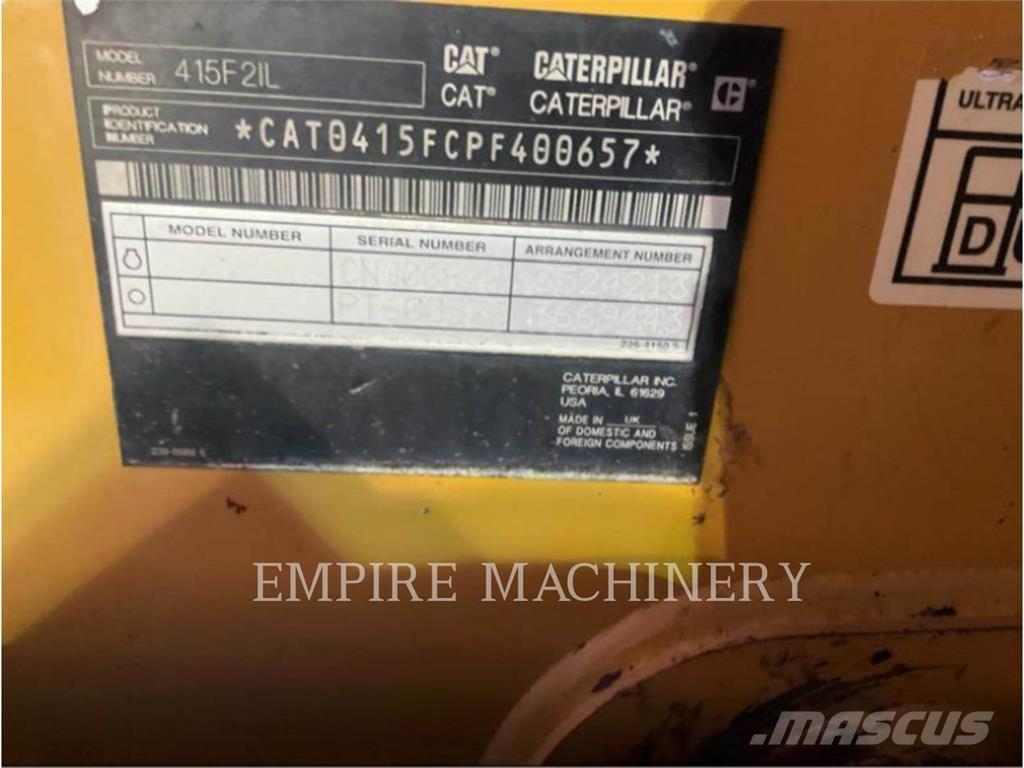 CAT 415F2 IL Фронтальні навантажувачі