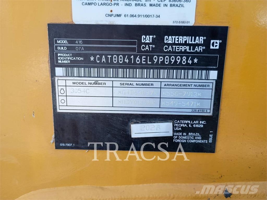 CAT 416 Екскаватори-навантажувачі