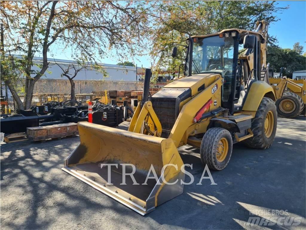 CAT 416 Екскаватори-навантажувачі