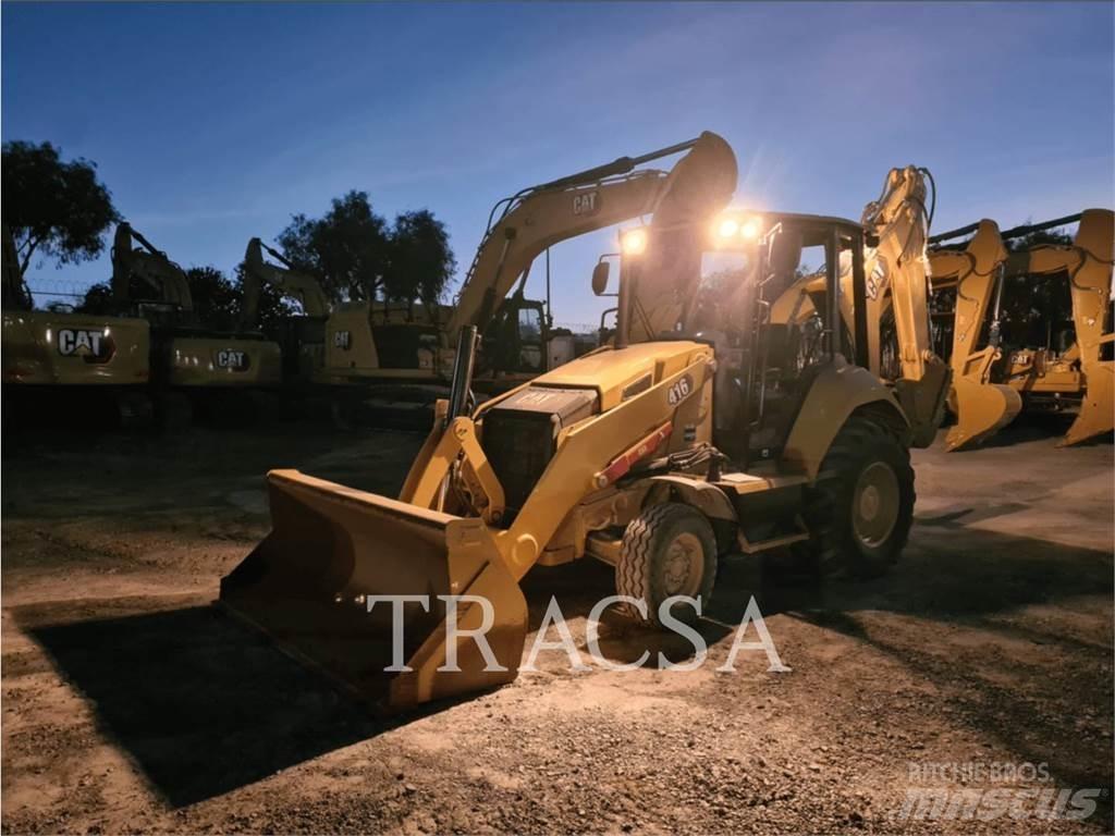 CAT 416 Екскаватори-навантажувачі