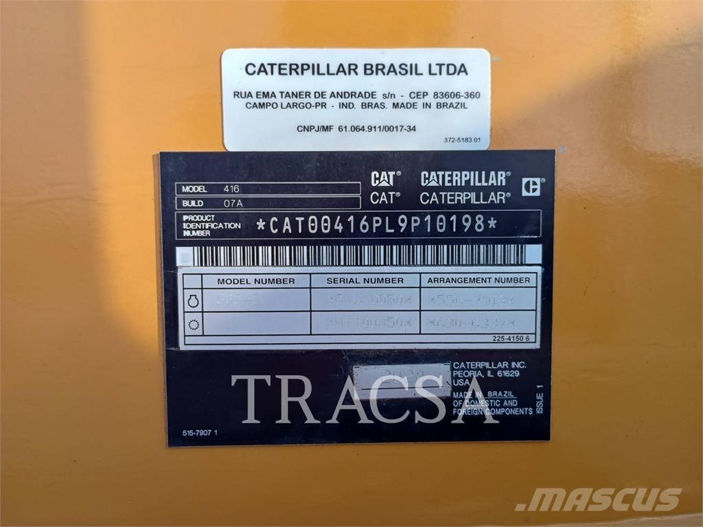 CAT 416 Екскаватори-навантажувачі