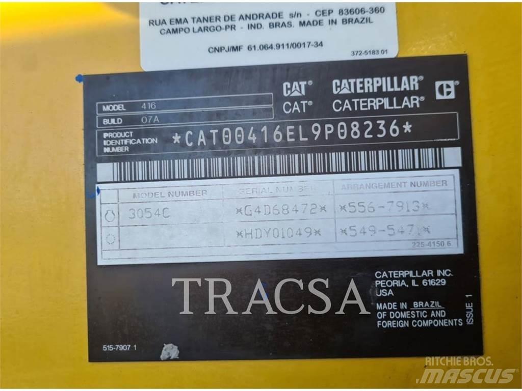 CAT 416 Екскаватори-навантажувачі
