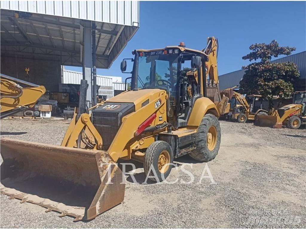 CAT 416 Екскаватори-навантажувачі