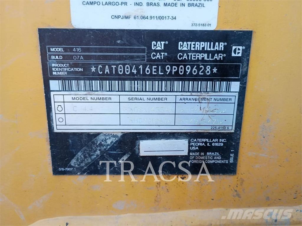 CAT 416 Екскаватори-навантажувачі