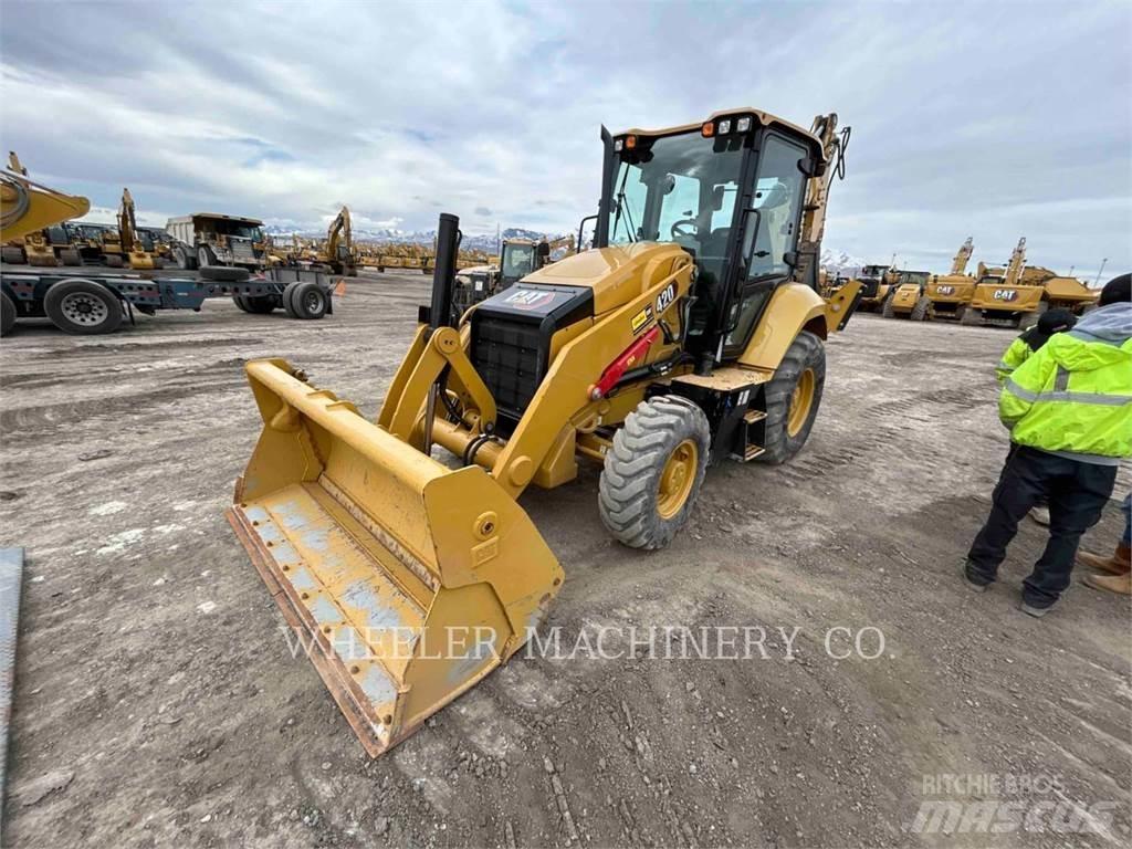 CAT 420 Екскаватори-навантажувачі