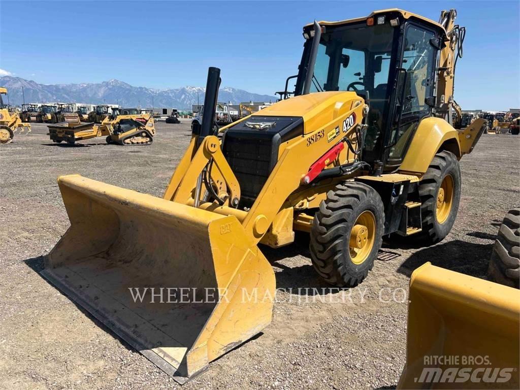 CAT 420 Екскаватори-навантажувачі