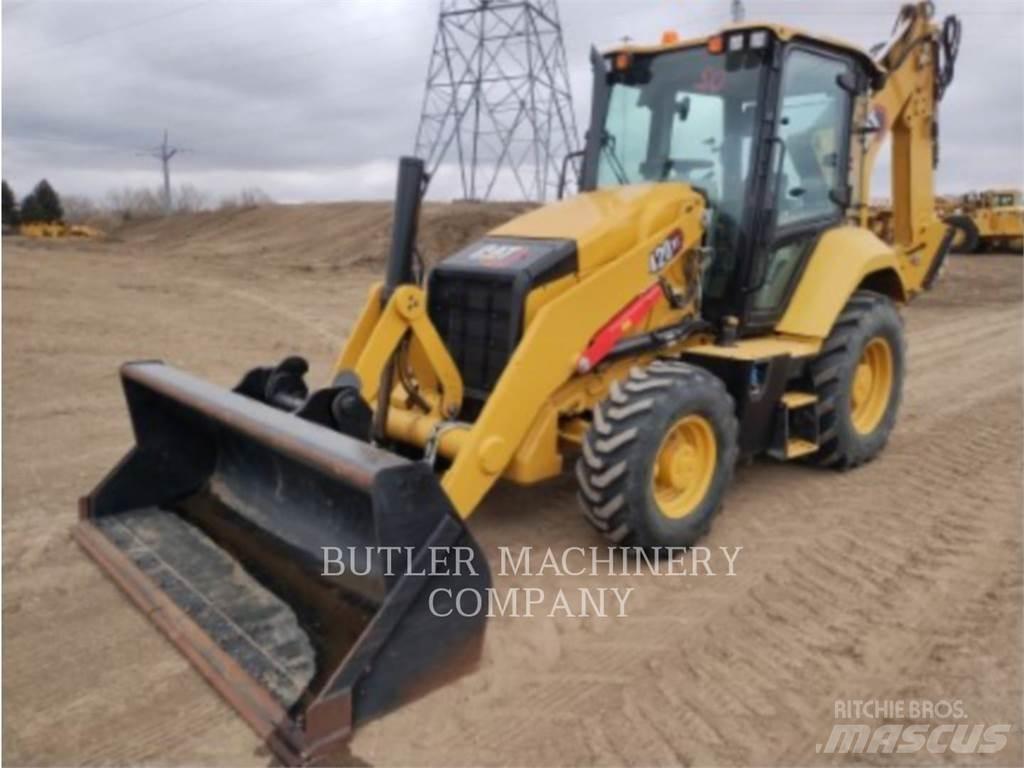 CAT 420 Екскаватори-навантажувачі
