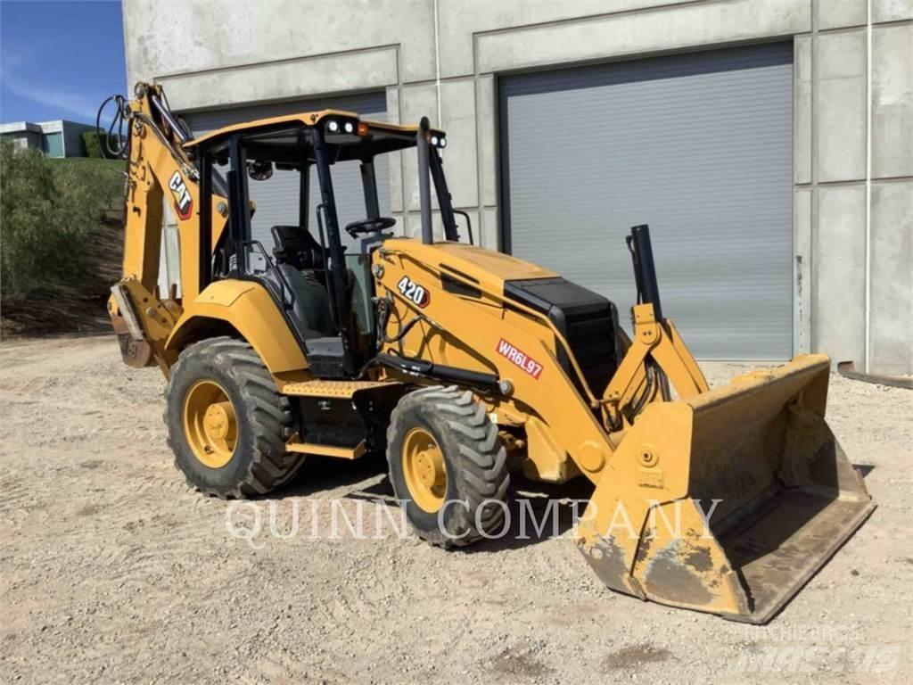 CAT 420 Екскаватори-навантажувачі