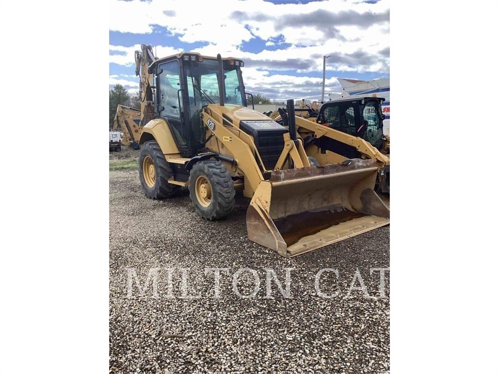 CAT 420 Екскаватори-навантажувачі