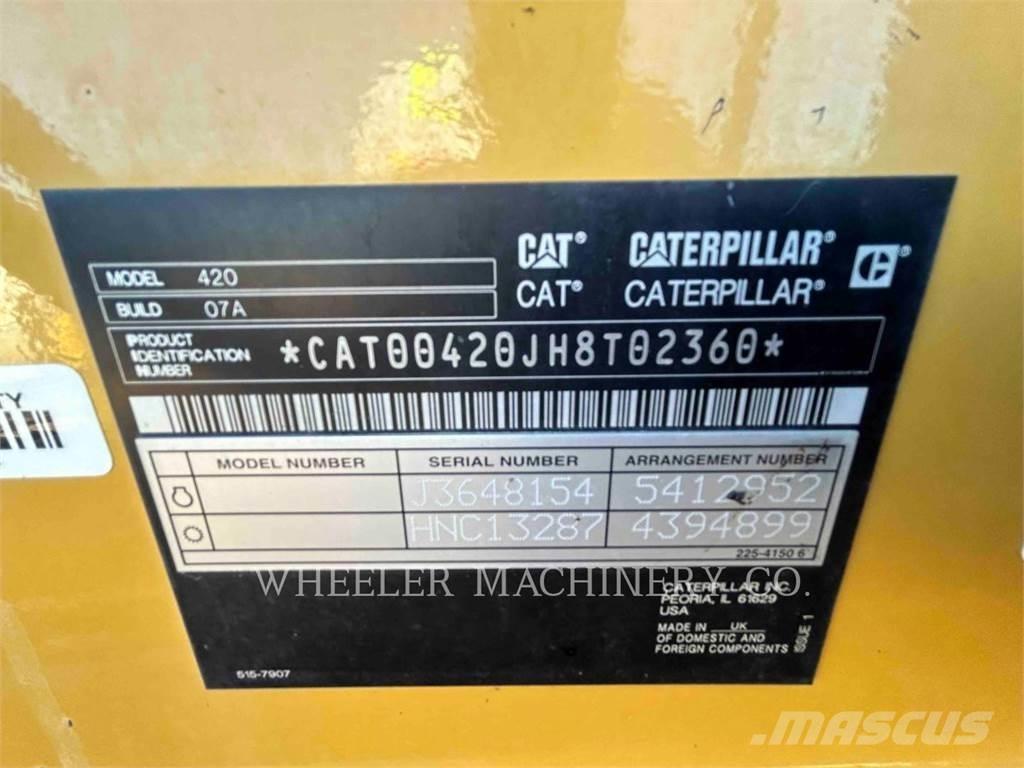 CAT 420 Екскаватори-навантажувачі