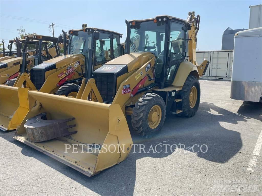 CAT 420 Екскаватори-навантажувачі