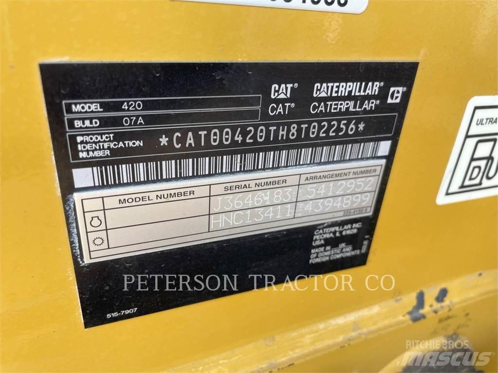 CAT 420 Екскаватори-навантажувачі