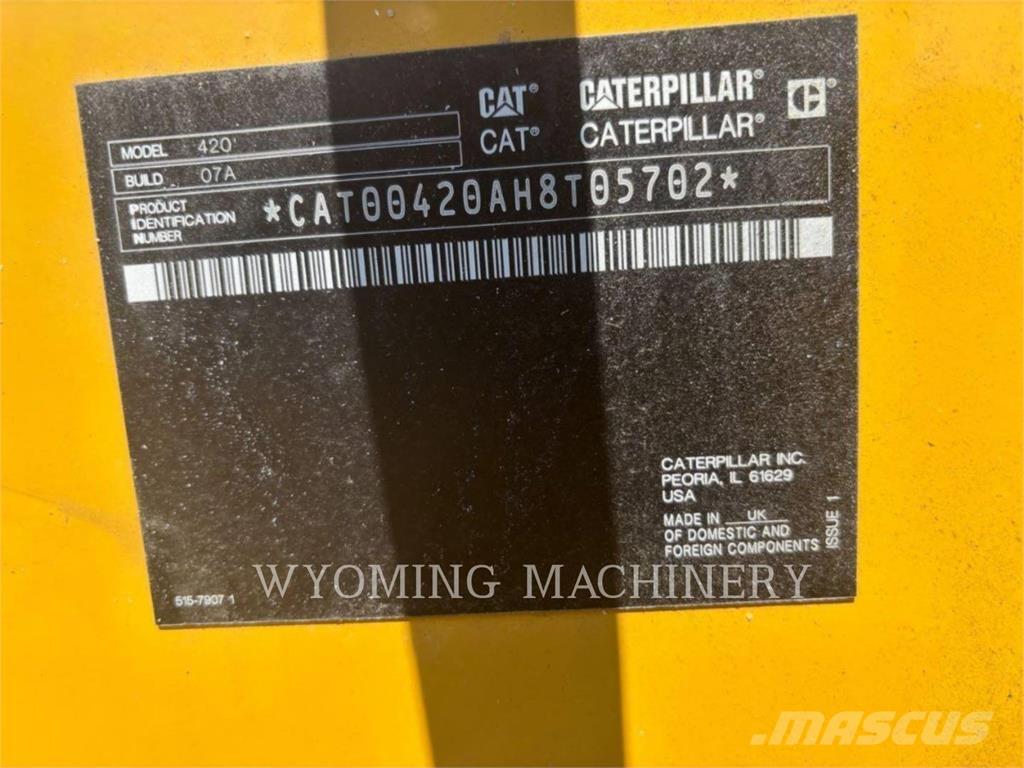 CAT 420 Екскаватори-навантажувачі