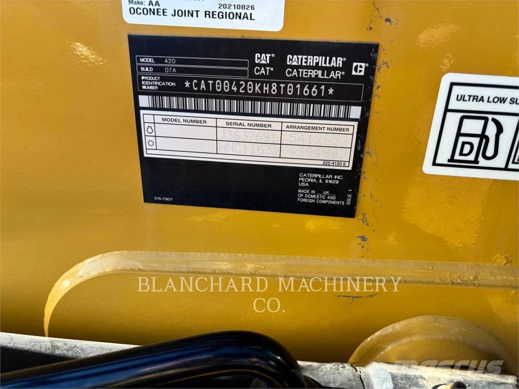CAT 420 Екскаватори-навантажувачі