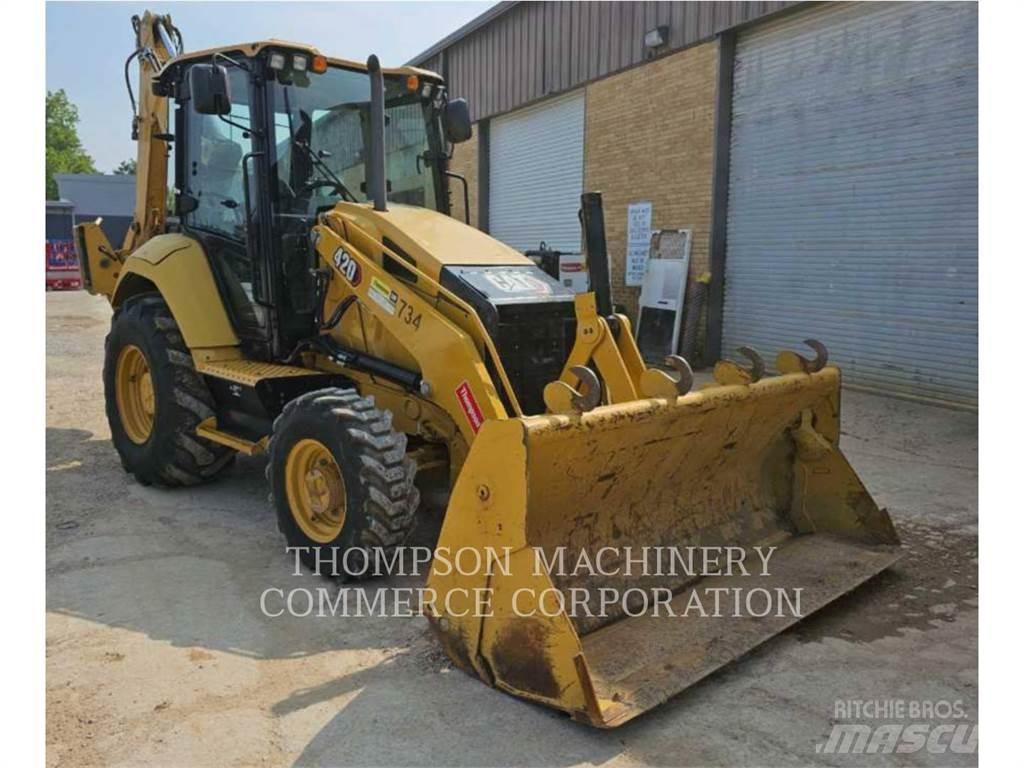 CAT 420 Екскаватори-навантажувачі