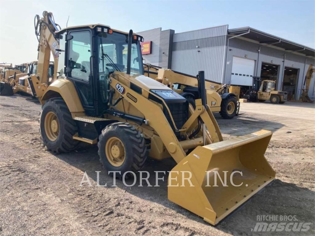 CAT 420-07 Екскаватори-навантажувачі