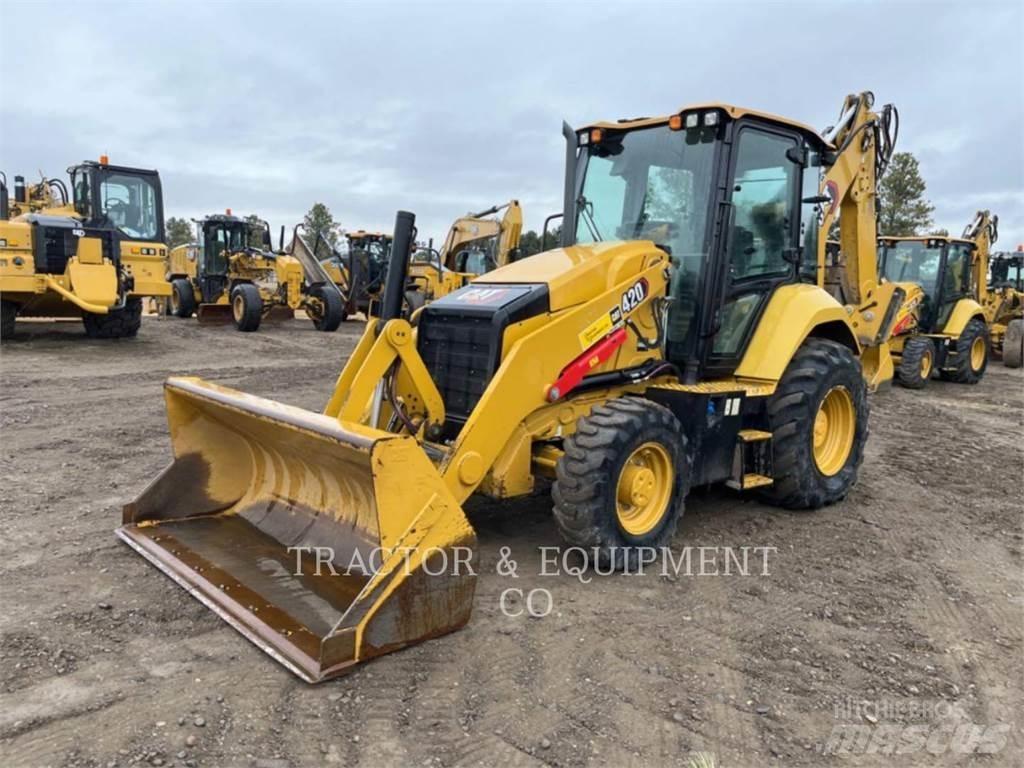 CAT 420-07 Екскаватори-навантажувачі
