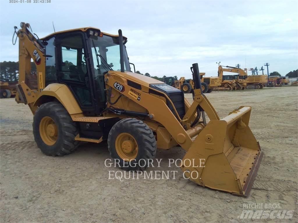 CAT 420-07 Екскаватори-навантажувачі