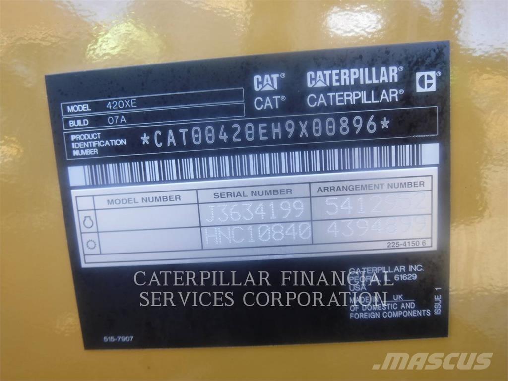CAT 420-07XE Екскаватори-навантажувачі