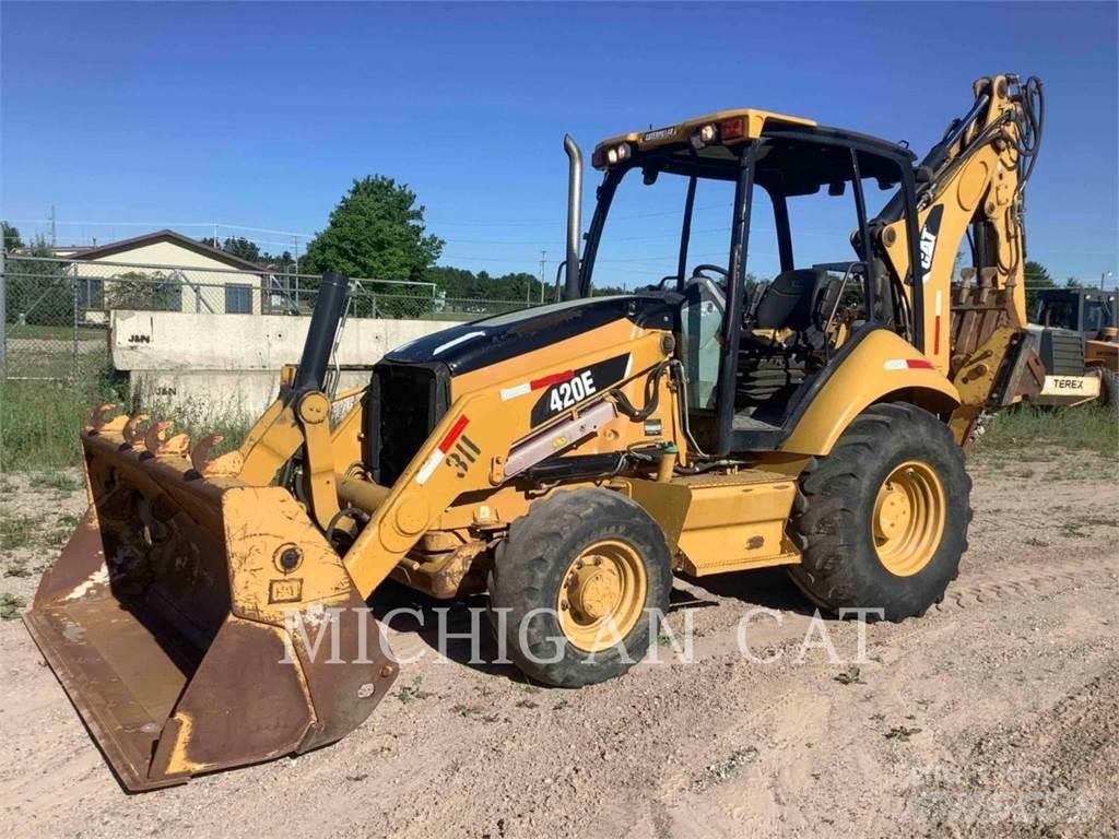 CAT 420E Екскаватори-навантажувачі