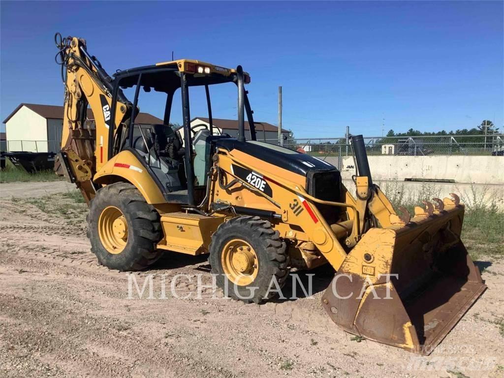 CAT 420E Екскаватори-навантажувачі