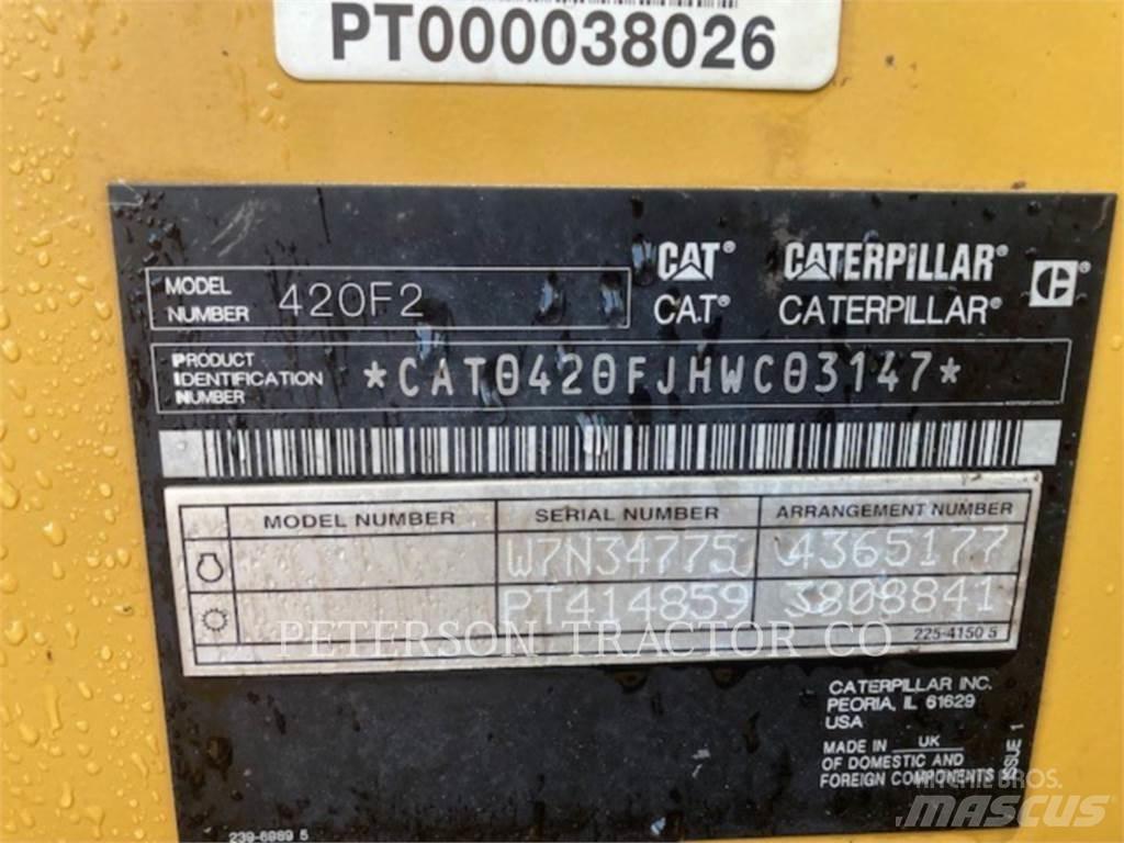 CAT 420F2 Екскаватори-навантажувачі