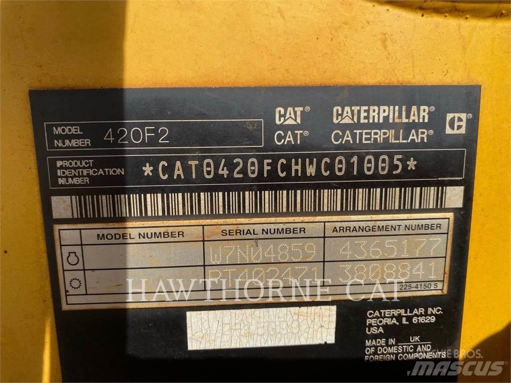 CAT 420F2 Екскаватори-навантажувачі