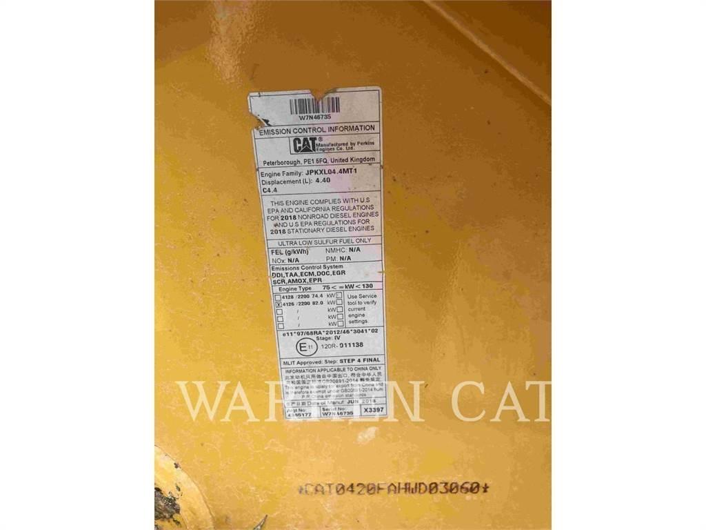 CAT 420F2 AE4T Екскаватори-навантажувачі