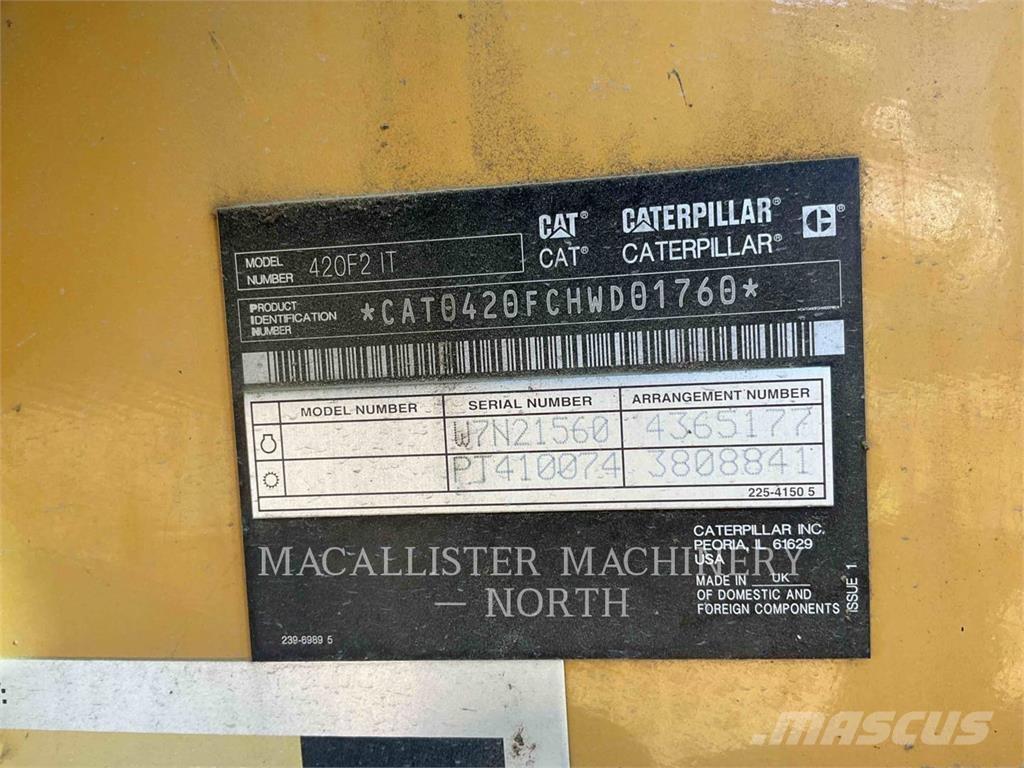 CAT 420F2IT APRQ Екскаватори-навантажувачі