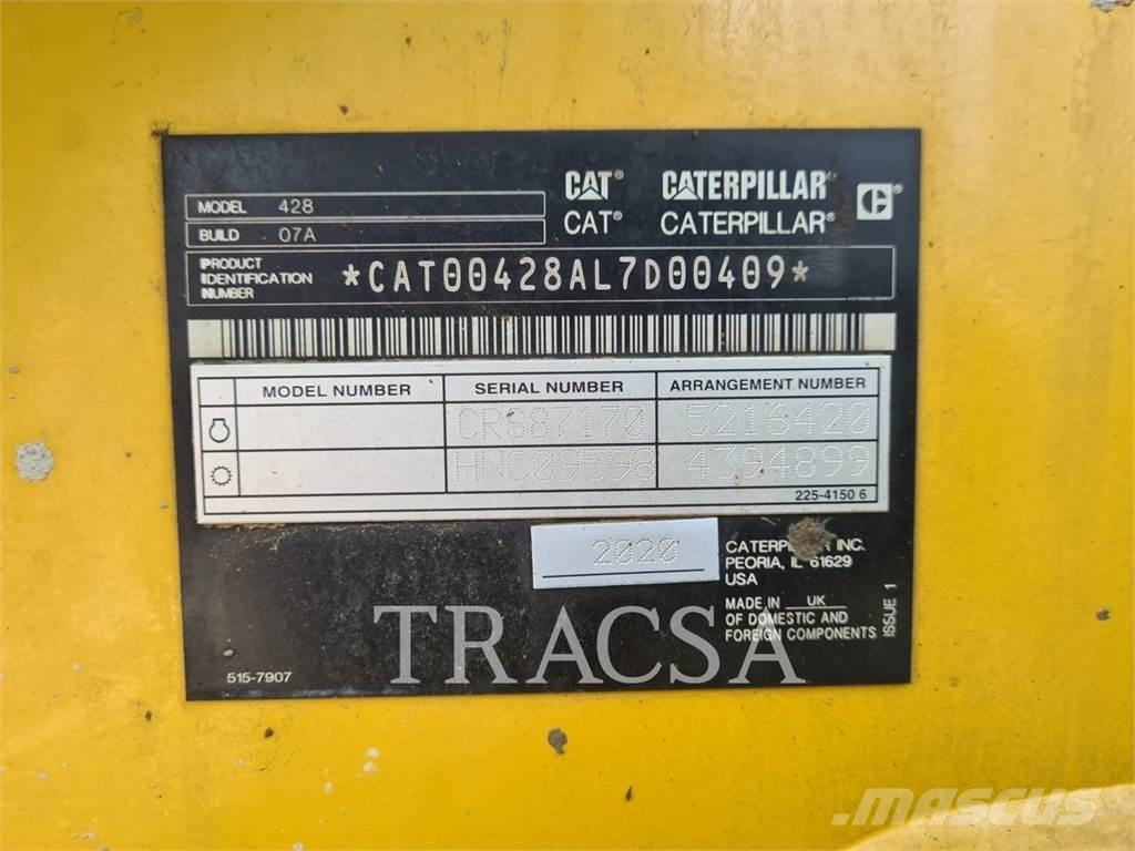 CAT 428 Екскаватори-навантажувачі