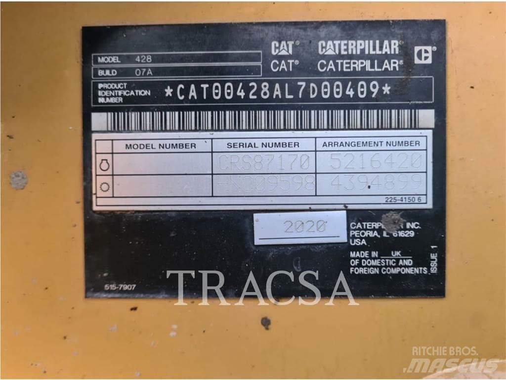 CAT 428 Екскаватори-навантажувачі