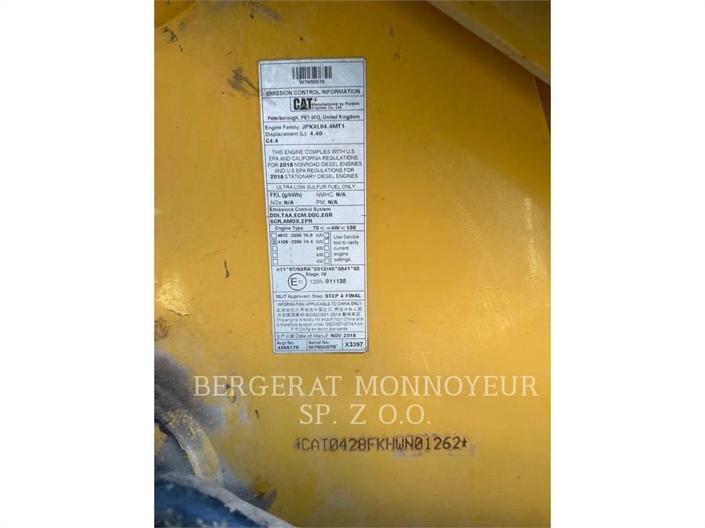 CAT 428F2 Екскаватори-навантажувачі