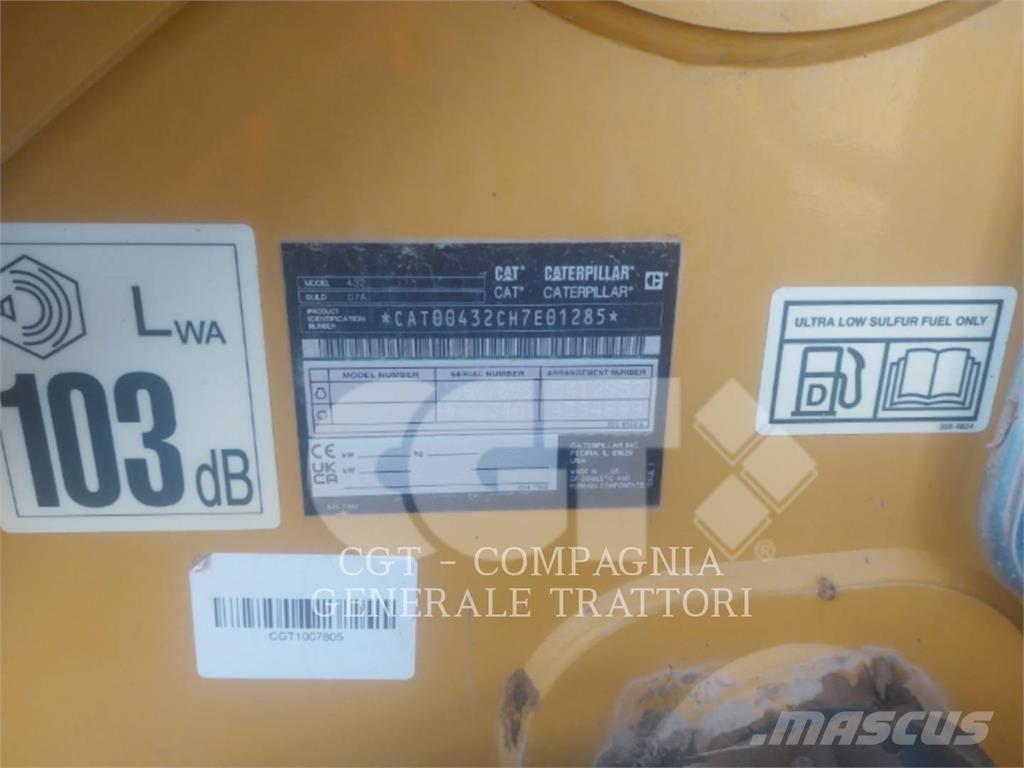 CAT 432 Екскаватори-навантажувачі